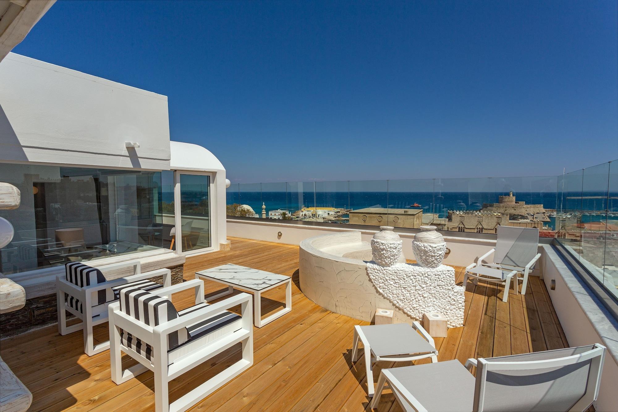 Rhodos Horizon City-Adults Only Rhodes City Exterior foto