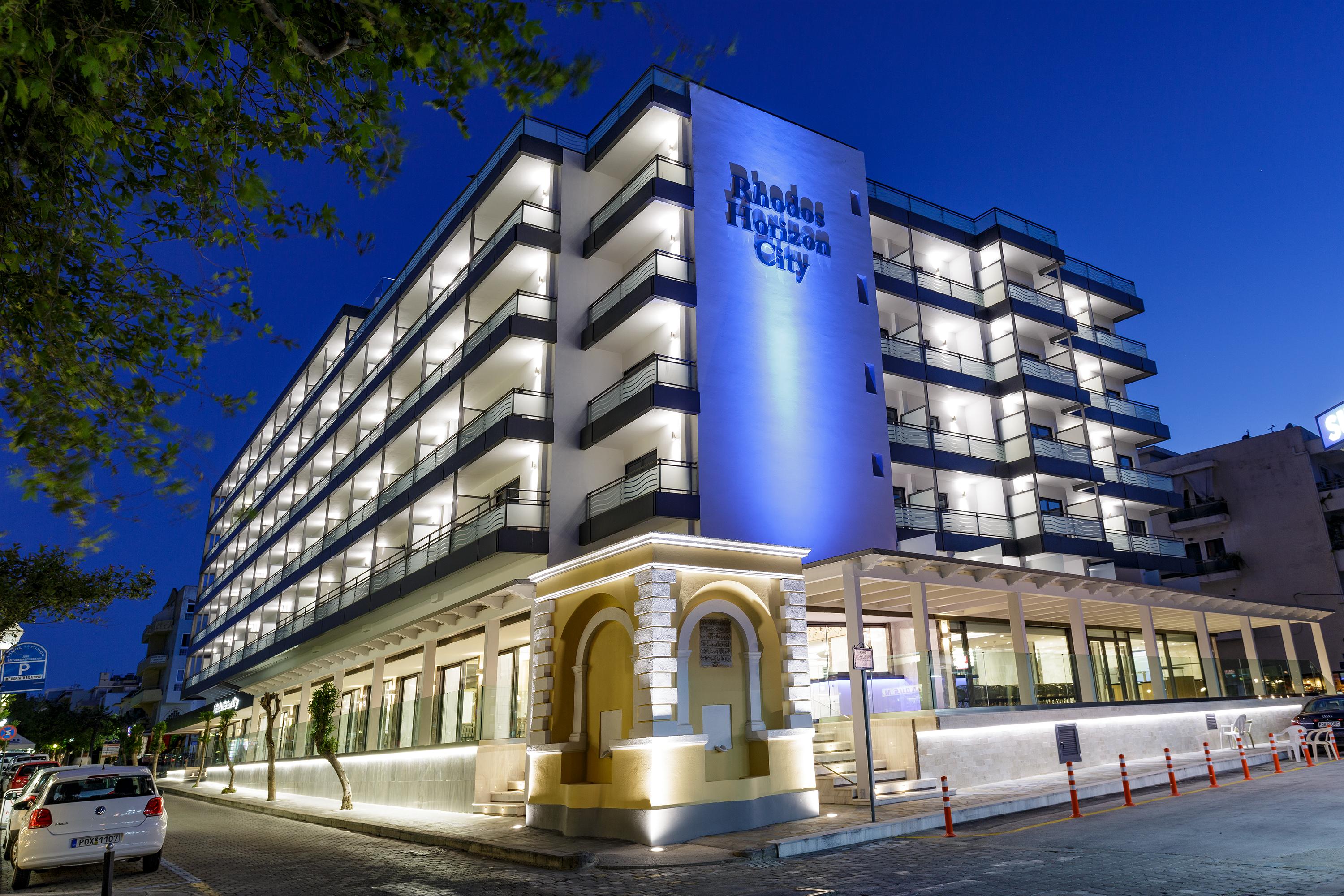 Rhodos Horizon City-Adults Only Rhodes City Exterior foto
